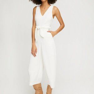 ARITZIA Wilfred Écoulement Romper Belted, V-neck Romper